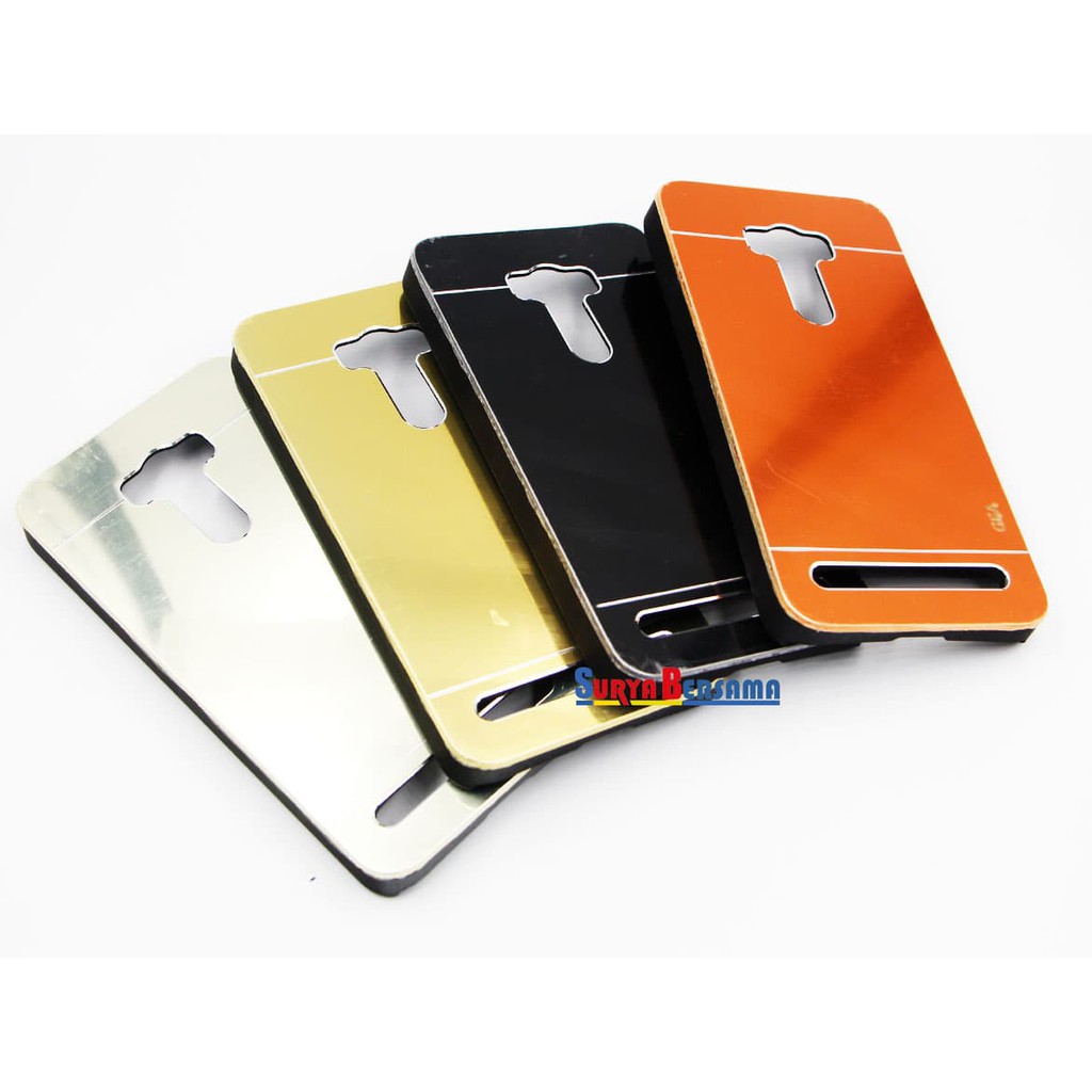 Sarung Hardcase Motomo Mirror Case Aluminium Asus Selfie ZD551KL