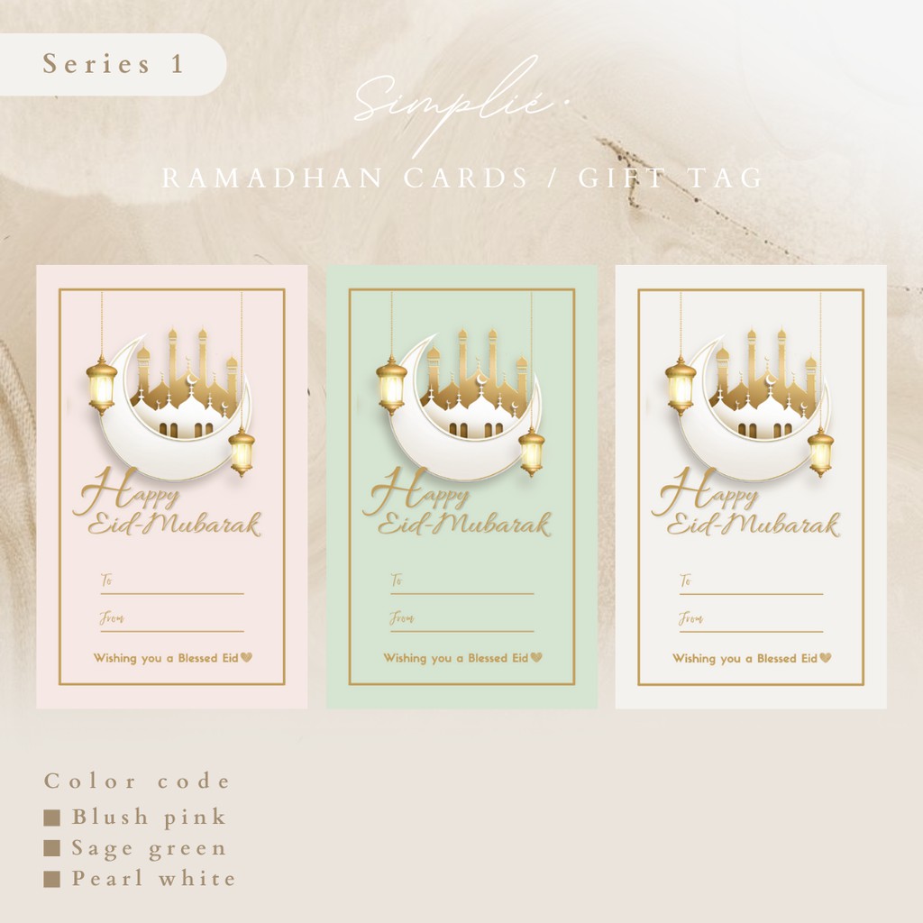 

Ramadhan Gift Tag / Hampers tag / Kartu Ucapan