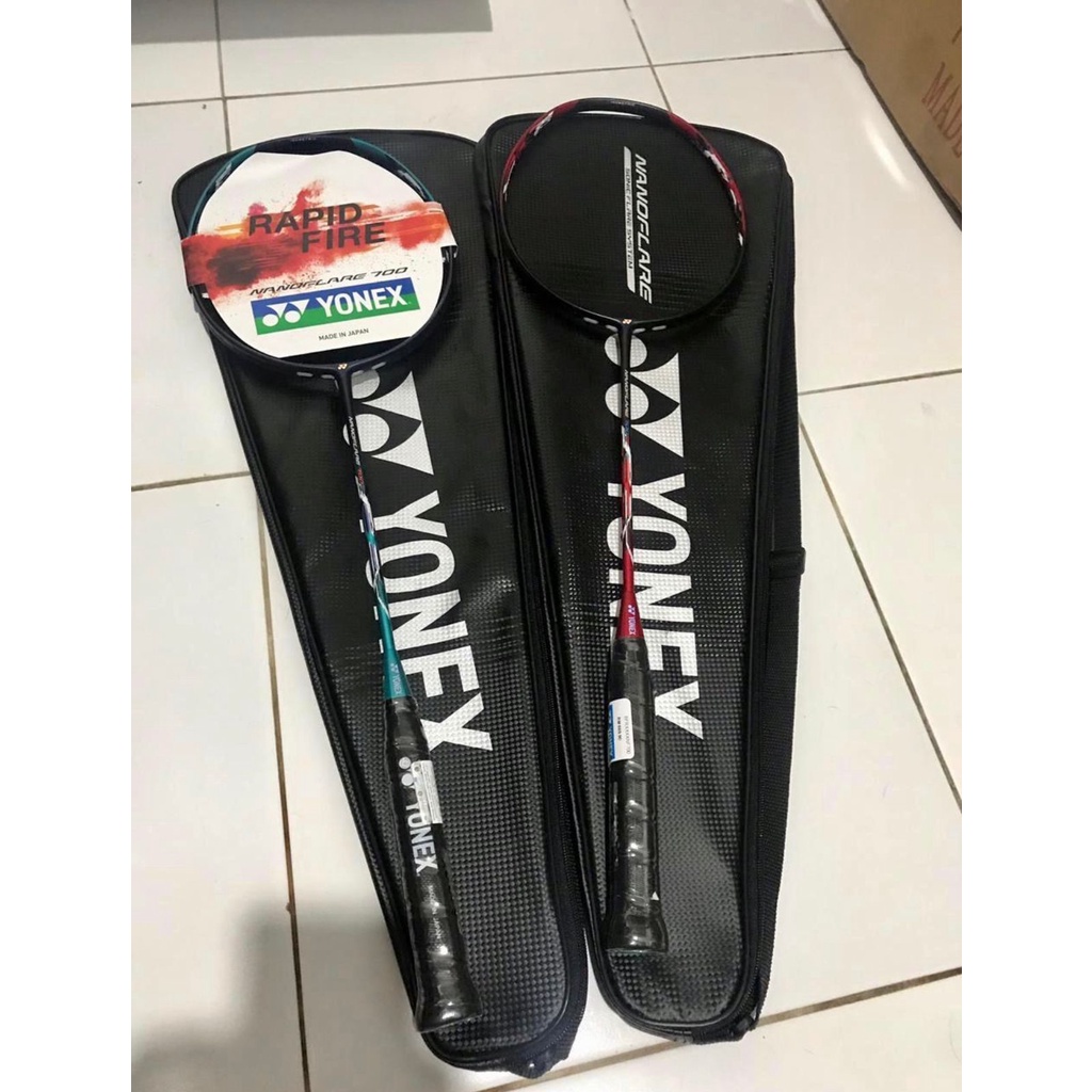 Raket sang juara Olimpiade ganda putra Yonex Nanoflare 700 original Japan sunrise SP