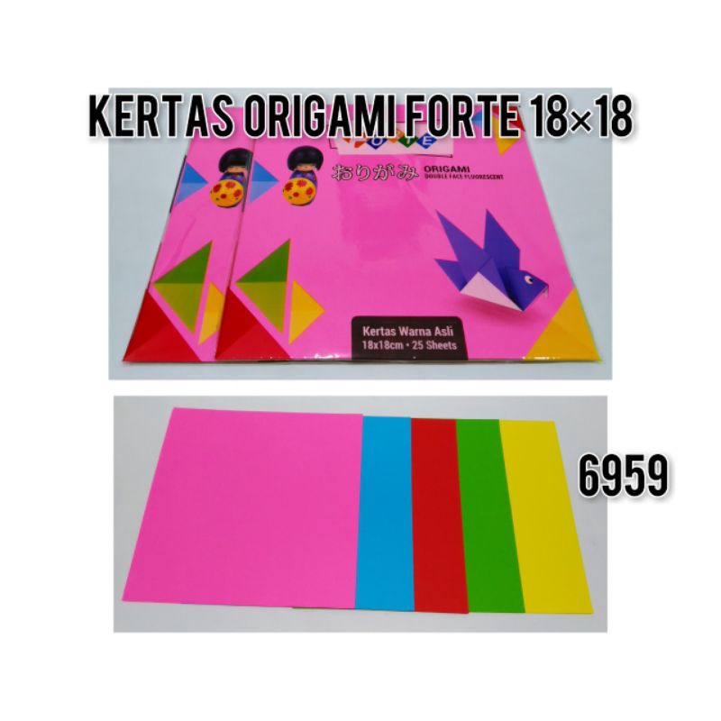 

KERTAS ORIGAMI FORTE UKURAN 18X18