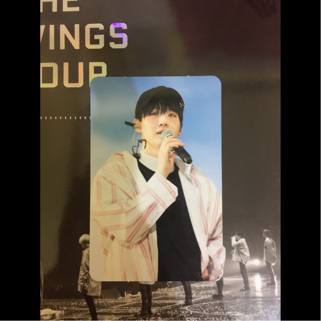 SUGA PC BTS 2017 THE WINGS TOUR DVD