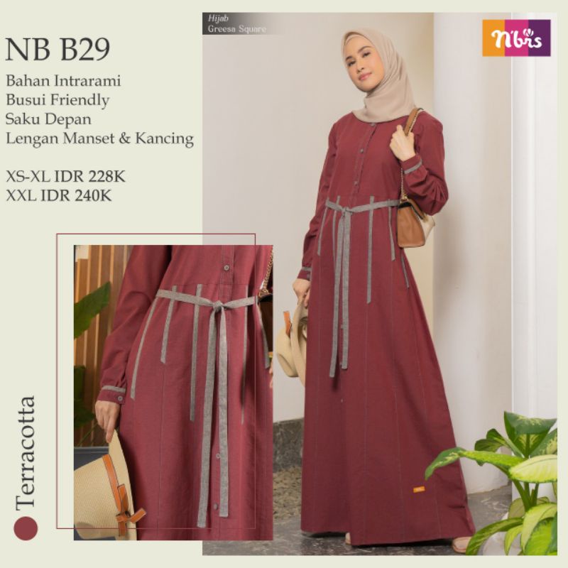 GAMIS NIBRAS NB B 29 TERBARU TERMURAH TERLARIS JAWA TENGAH