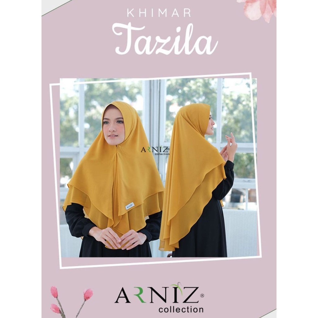 [ARNIZ] KHIMAR HIJAB JILBAB TAZILA ORI BY ARNIZ
