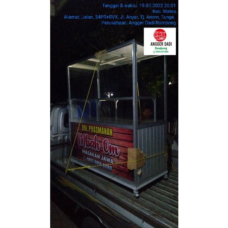 Rombong Almunium Warteg/Masakan Padang