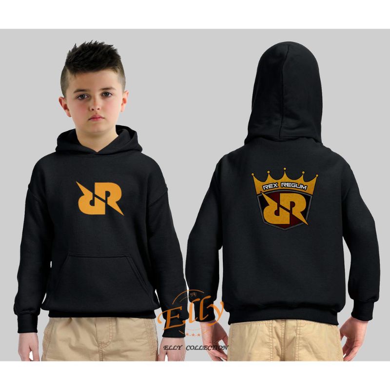 SWEATER ANAK MOBILE LEGEND RRQ TERBARU / JAKET HOODIE ANAK RRQ SKUAD FREE FIRE