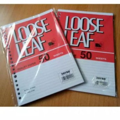 

Kertas file A5 loose leaf