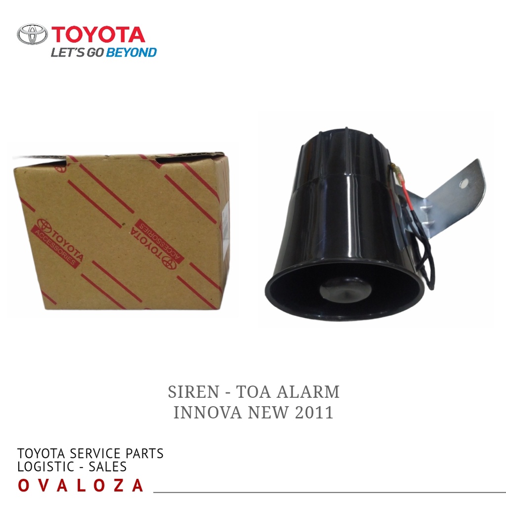 Toyota Innova New | Siren Alarm Innova | Toa Alarm Innova