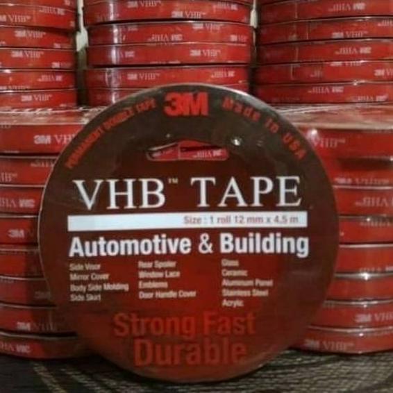 

New Original 3M Double Tape VHB 12mm Super Kuat Super Lengket Tahan Lama ~