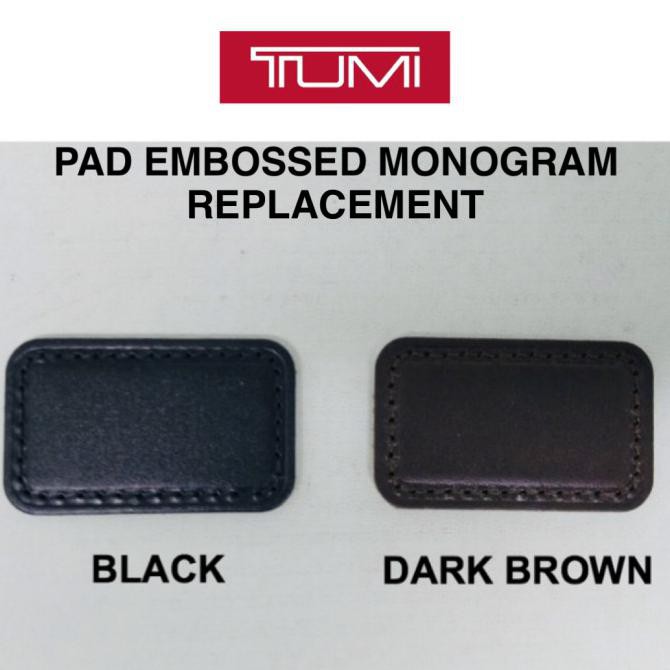 

✨BISA COD✨ T U M I Initial Name Pad Replacement - Black