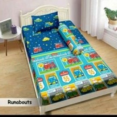 Sprei lady rose single rumbai uk 120x200 motif Runabouts