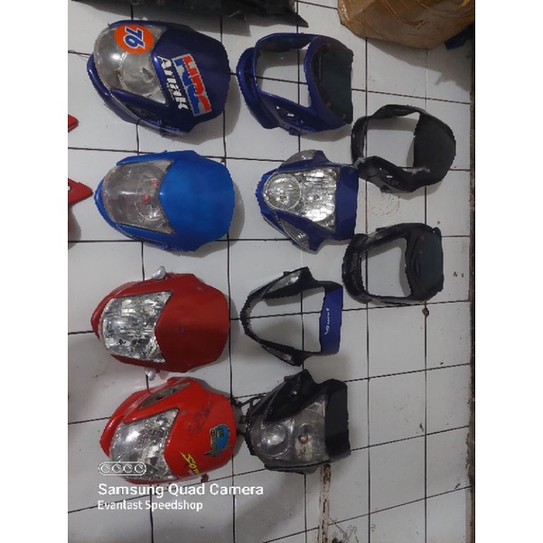 reflektor sonic 125 lampu depan sonic 125