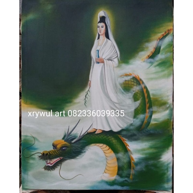 lukisan dewi kwan im