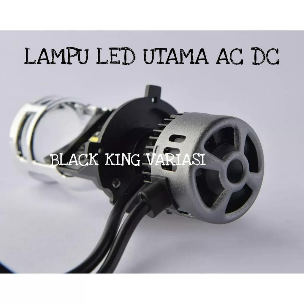 Lampu H4 Rayton Lampu Utama Mini Projector Led Lampu Depan Lampu Motor RTD LED M01B