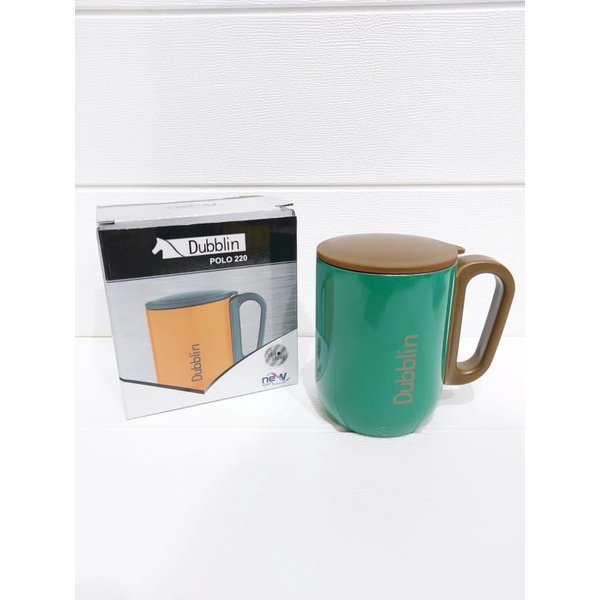 Mug Gelas Cangkir Tahan Panas Dublin 220 mL Stainless