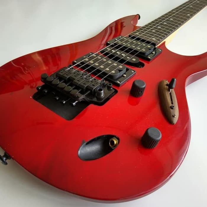 Gitar Listrik Ibanez S Series Merah Black Edition