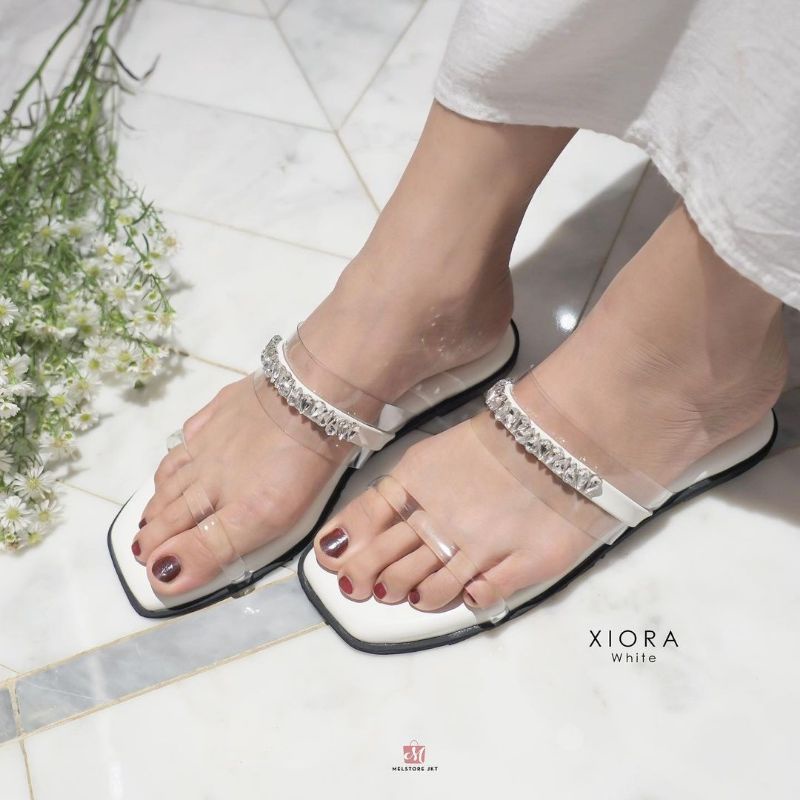 Damelia Melstore jkt sandal flat wanita Xiora DAMELIA MELSTORE