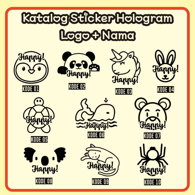 

[KATALOG 2] CUTTING STICKER LOGO + NAMA