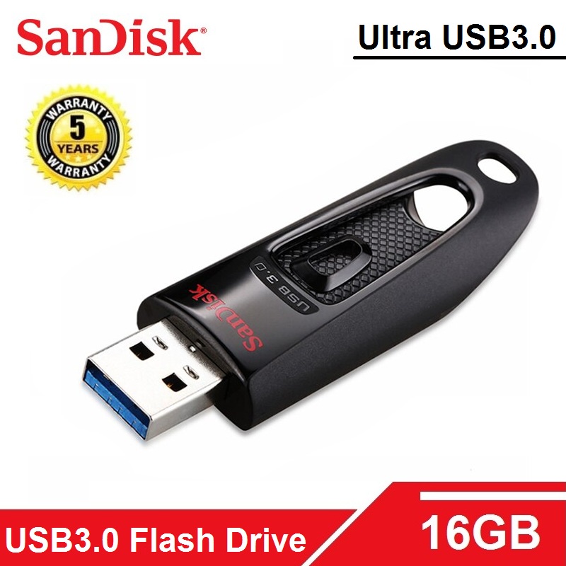 Flash Disk SanDisk 16GB Ultra USB3.0