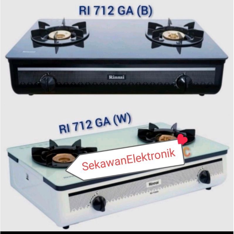 KOMPOR GAS RINNAI RI 712 GA/RI-712-GA/RI712GA