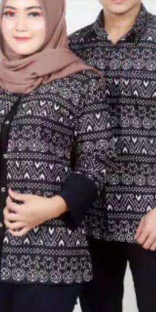 Jumbo Shinta / Atasan Pria Big Size Jumbo Xl Ld 110 / Atasan Batik Wanita Fitri Batik Vy