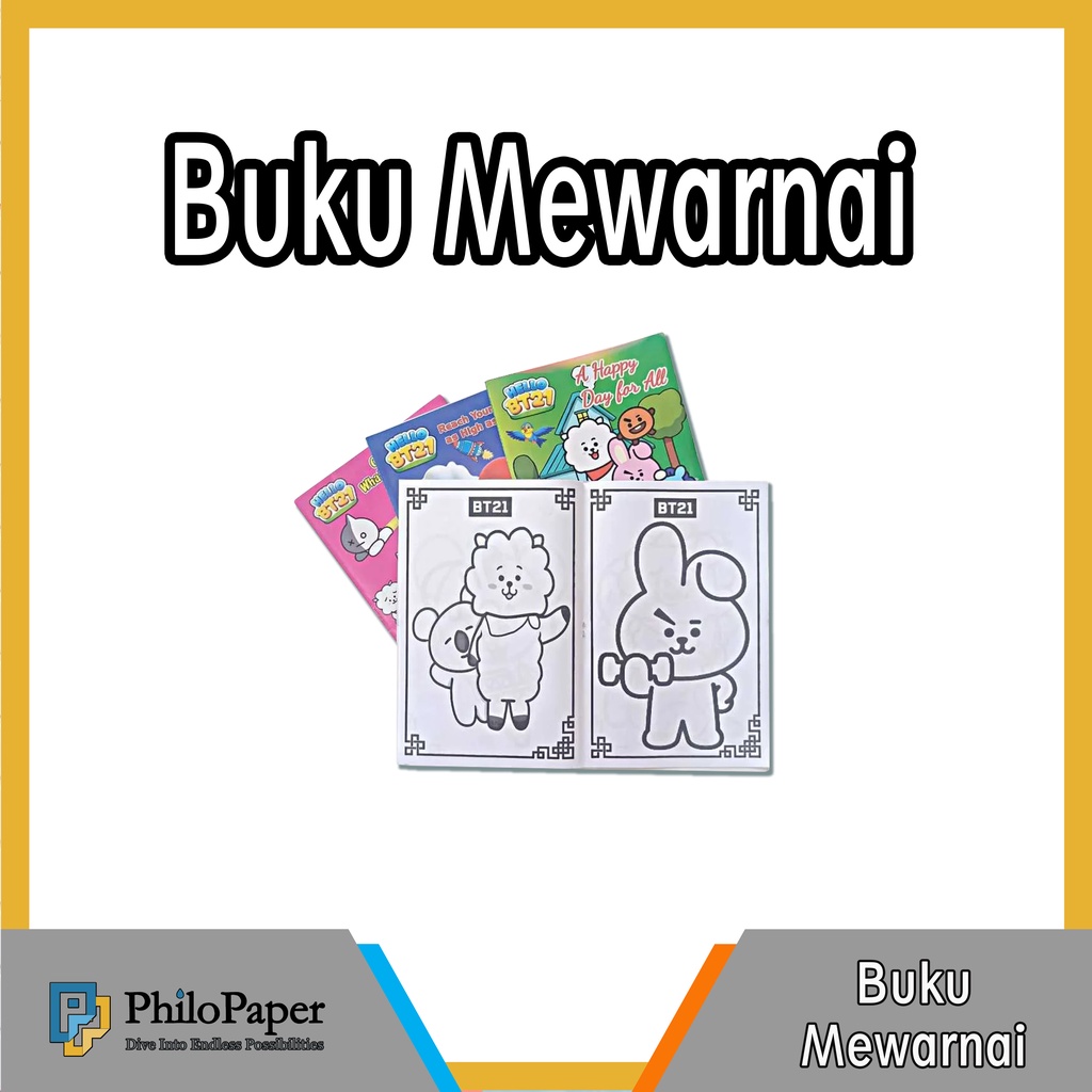 

ATK ~ Buku Mewarnai Anak / Fun Coloring Book
