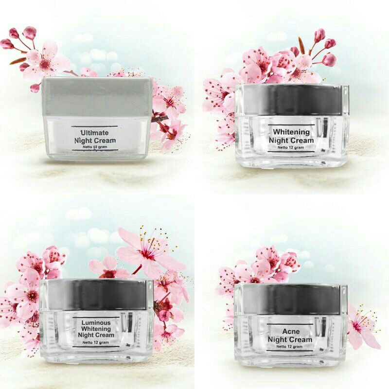 MS GLOW NIGHT CREAM / NIGHT CREAM MS GLOW ORIGINAL / CREAM MALAM WHITECELLDNA /CREAM MALAM MS GLOW /