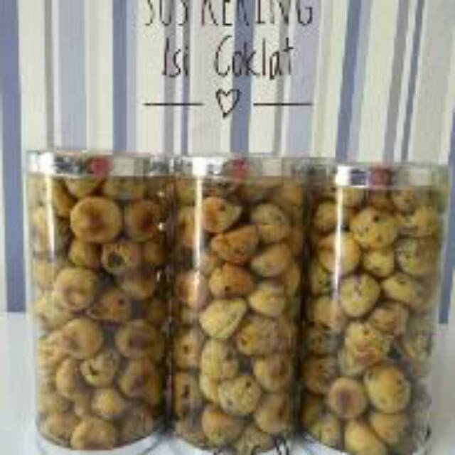 

Sus kering isi coklat