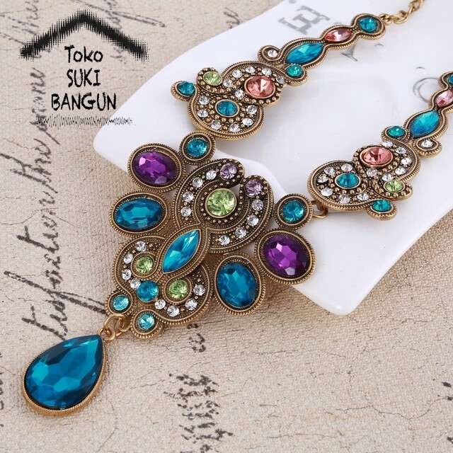 NL-001 Kalung Wanita Fashion Aksesoris Necklace Women Pendant Bohemia