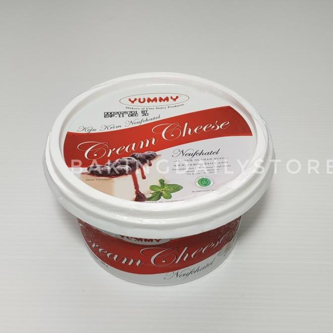 

(BISA COD) YUMMY CREAM CHEESE NEUFHATHEL KEMASAN CUP 250 GRAM