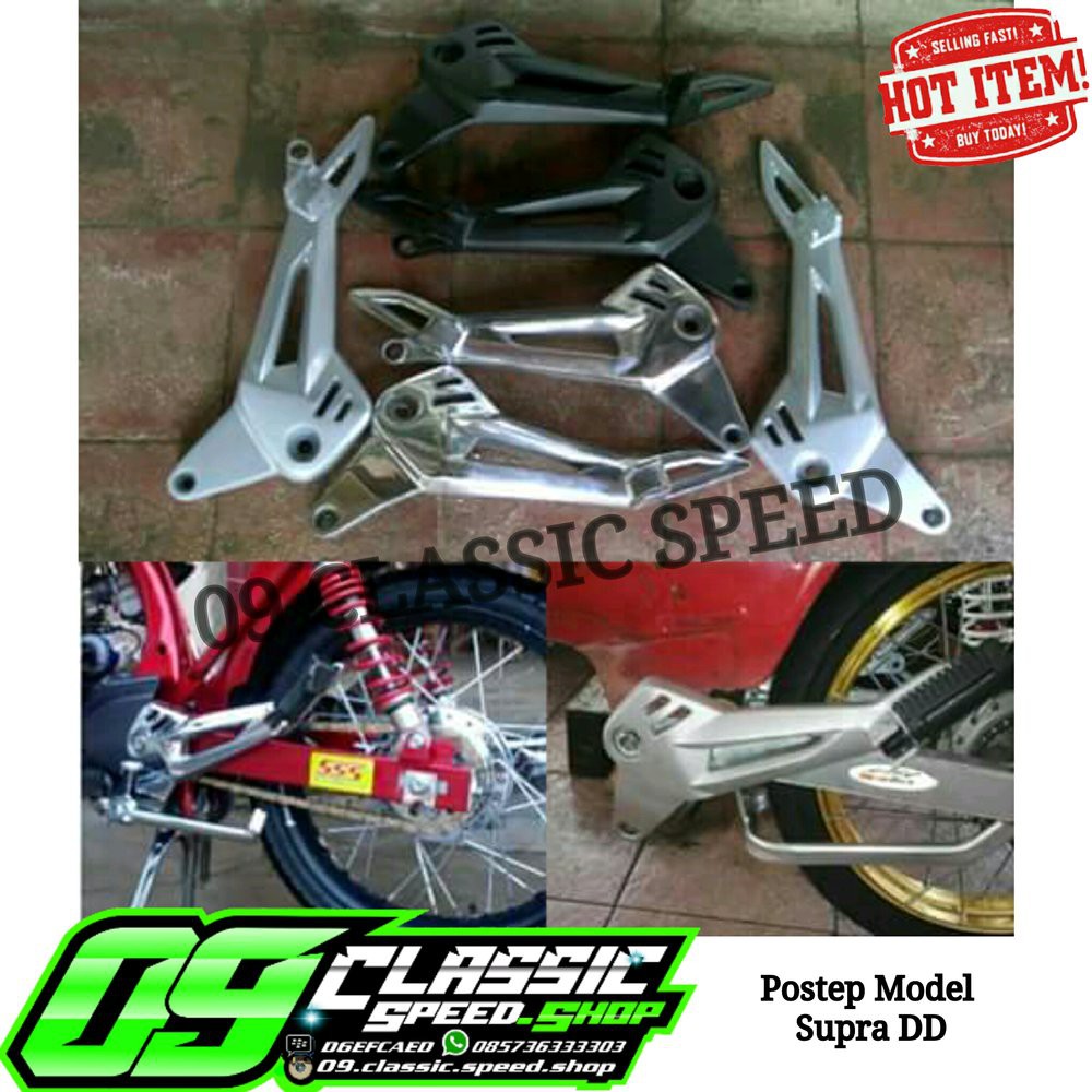 Postep Supra DD Fostep Supra DD Foot Step Supra DD Bisa Modif Postep C70 Postep CB GL MP Limited Shopee Indonesia