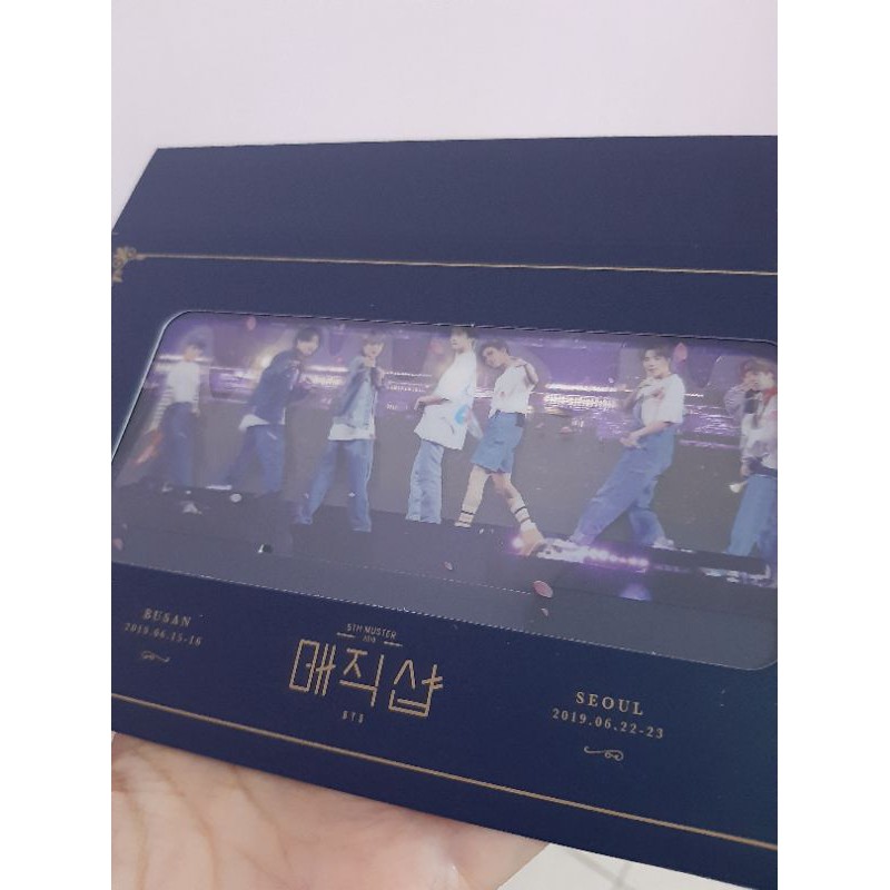 POP UP BOX BTS 5TH MUSTER