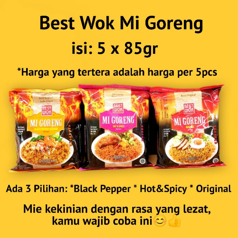 

BEST WOK MIE GORENG ISI 5 BESTWOK MI GORENG