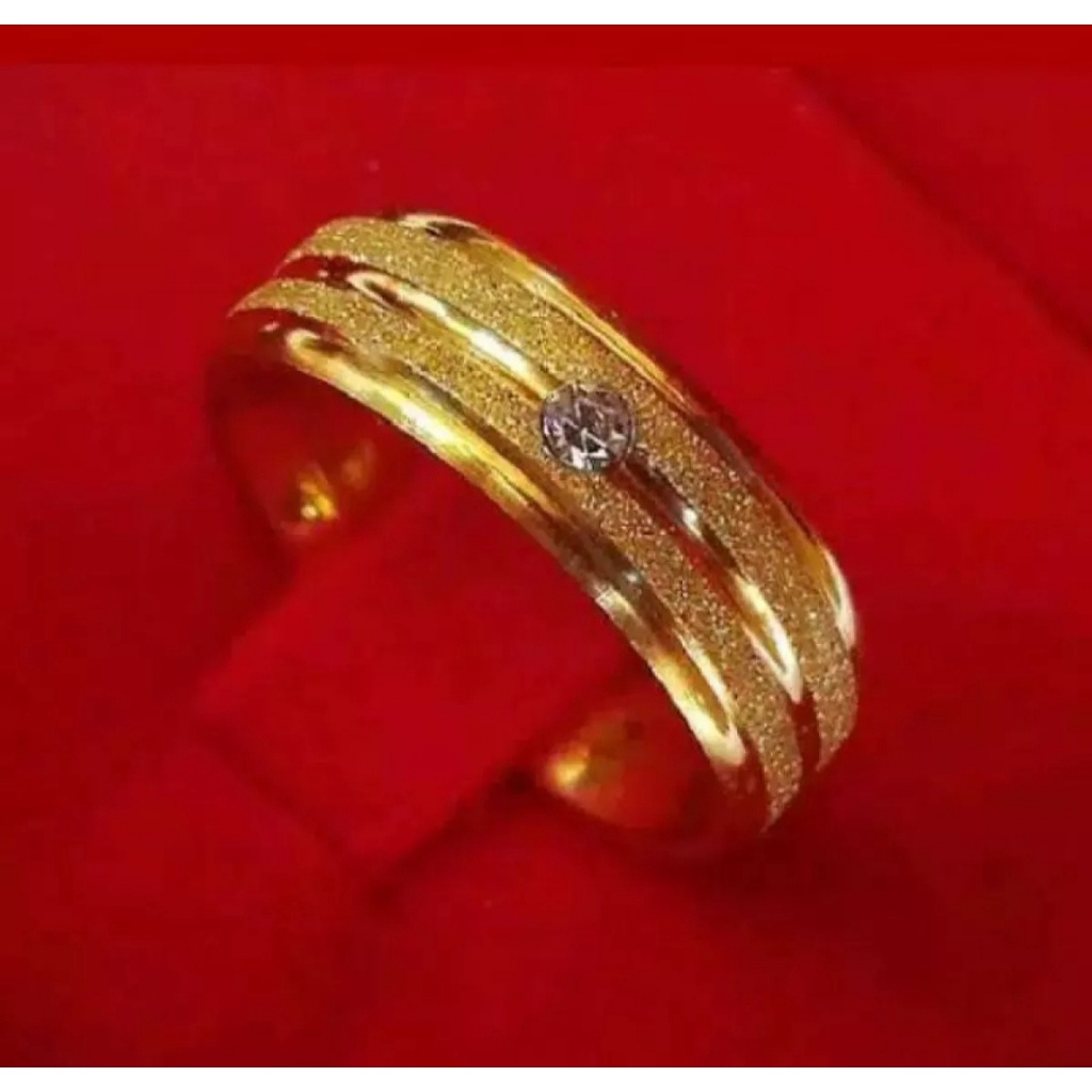 COD CINCIN PASIR MAS 24 K MODEL PRIA WANITA ANTI KARAT