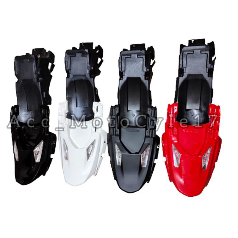 Undertail Cb150R / Spakbor Kolong Cb150 Old. Plastik Abs + Bonus Dudukan Nopol