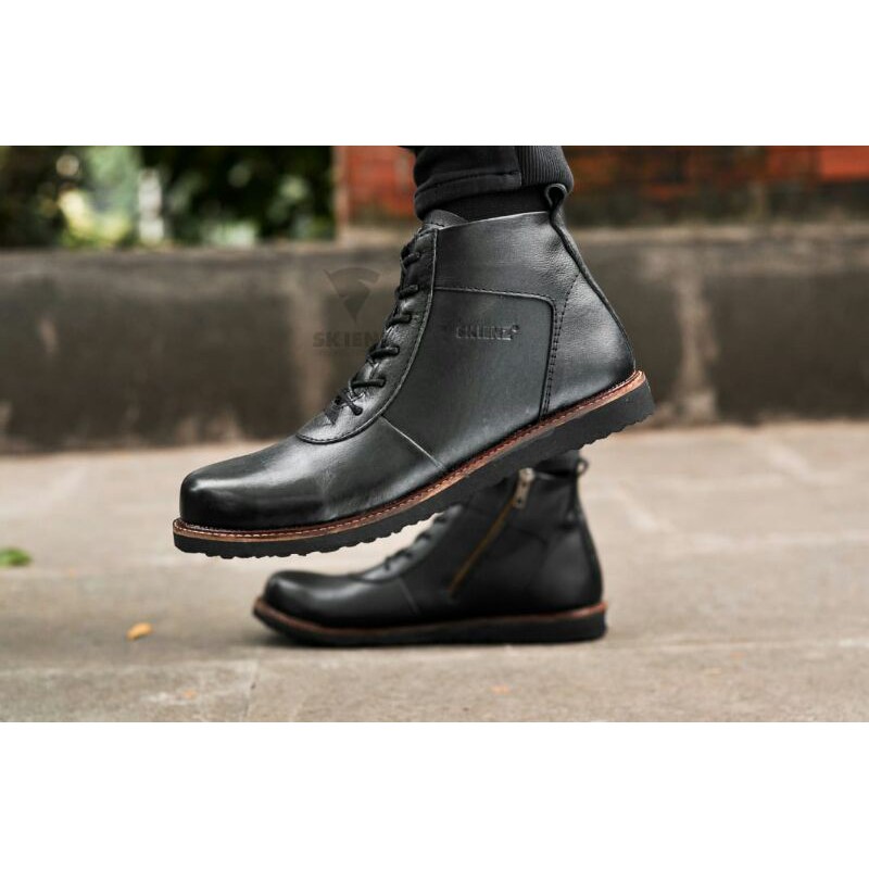 STUMPS X SKIENZ I sepatu kulit asli VOLKER safety