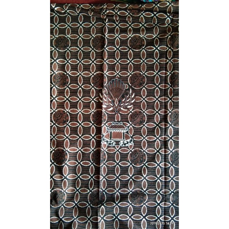 Batik Cap Tulis Kawung Tirto Samudro Seragam ASN Bantul Kualitas Bagus