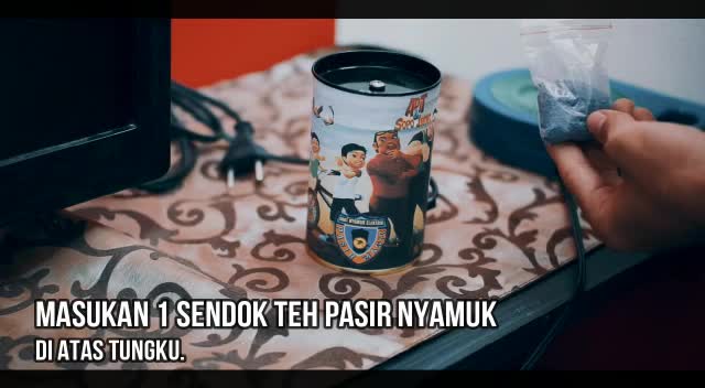 TUNGKU PEMANAS obat nyamuk elektrik PASIR MAGIC malaria