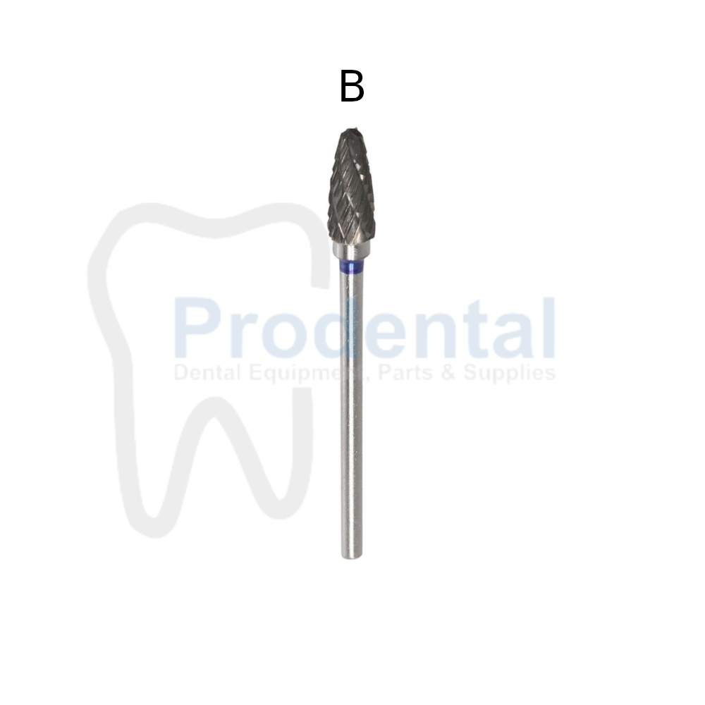 Dental bur fraser carbide bur tungsten bur akrilik gigi palsu (B)