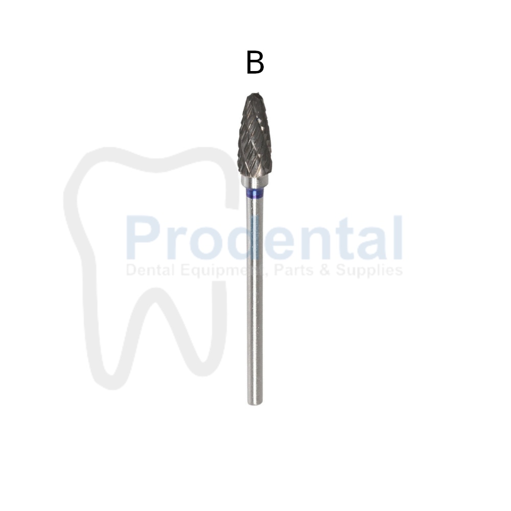 Dental bur fraser carbide bur tungsten bur akrilik gigi palsu (B)