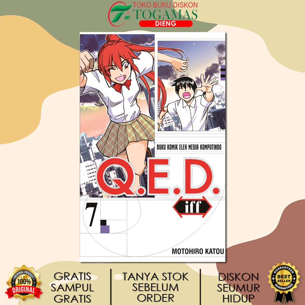 SERI KOMIK QED Q.E.D. IFF KARYA MOTOHIRO KATOU