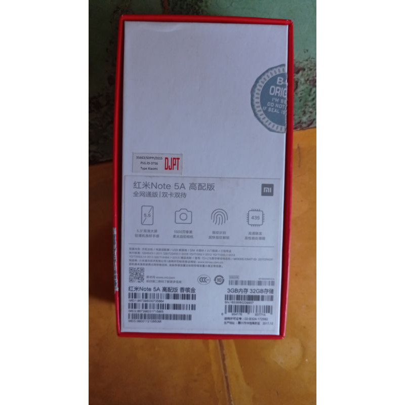 xiaomi redmi note 5A 3/32 gb