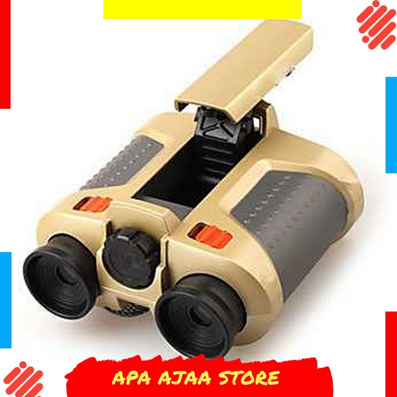 Terbaru ! Night Scope 4 x 30mm Binoculars with Pop-Up Light Teropong - JYW-1226