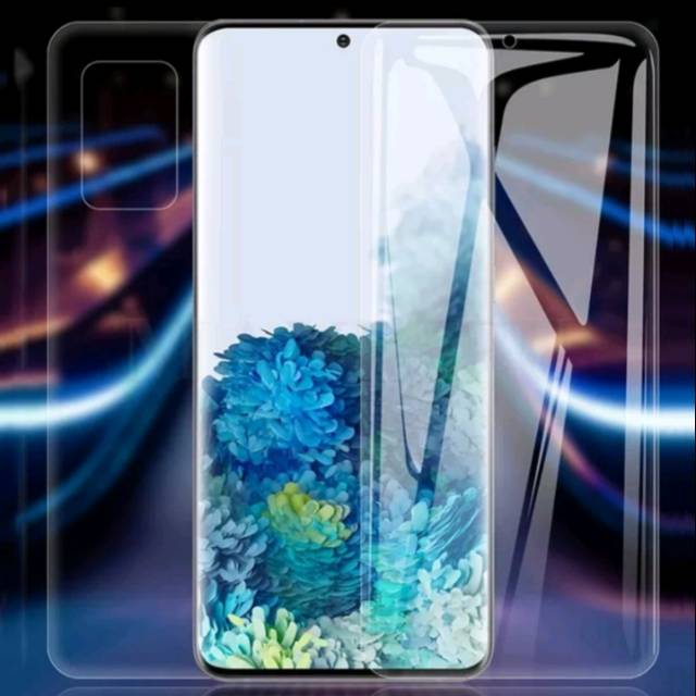 Original Hydrogel Tempered Glass Screen Guard Samsung Galaxy S 20 S20 2020 Clear Full Cover Layar Hp