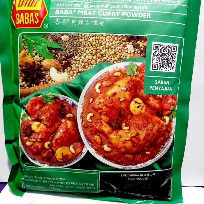 

Fe0Ggg Serbuk Kari Daging Babas/ Babas Meat Curry Powder 75djbfv