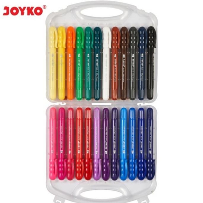 

JOYKO SILKY CRAYON TWIST SLC-A-24 READY STOK