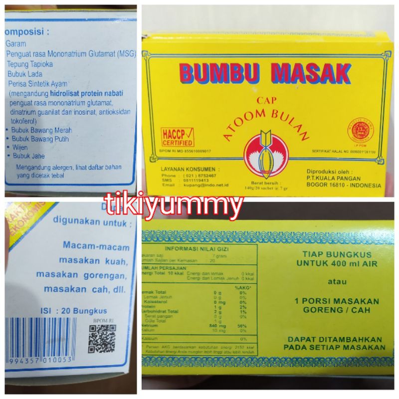 

BUMBU MASAK ATOM BULAN