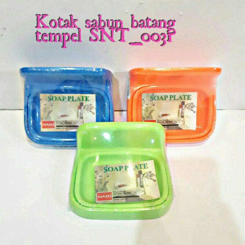 Tempat sabun batang tempel-kotak wadah sabun mandi batang
