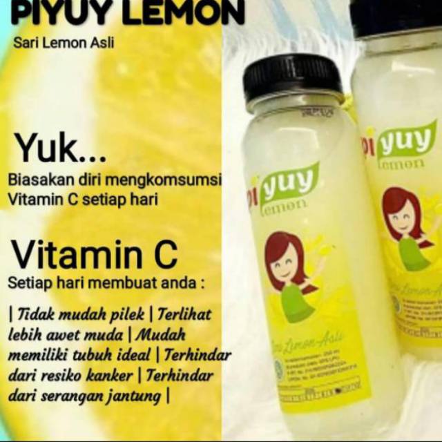 

PIYUY LEMON SARI LEMON ASLI