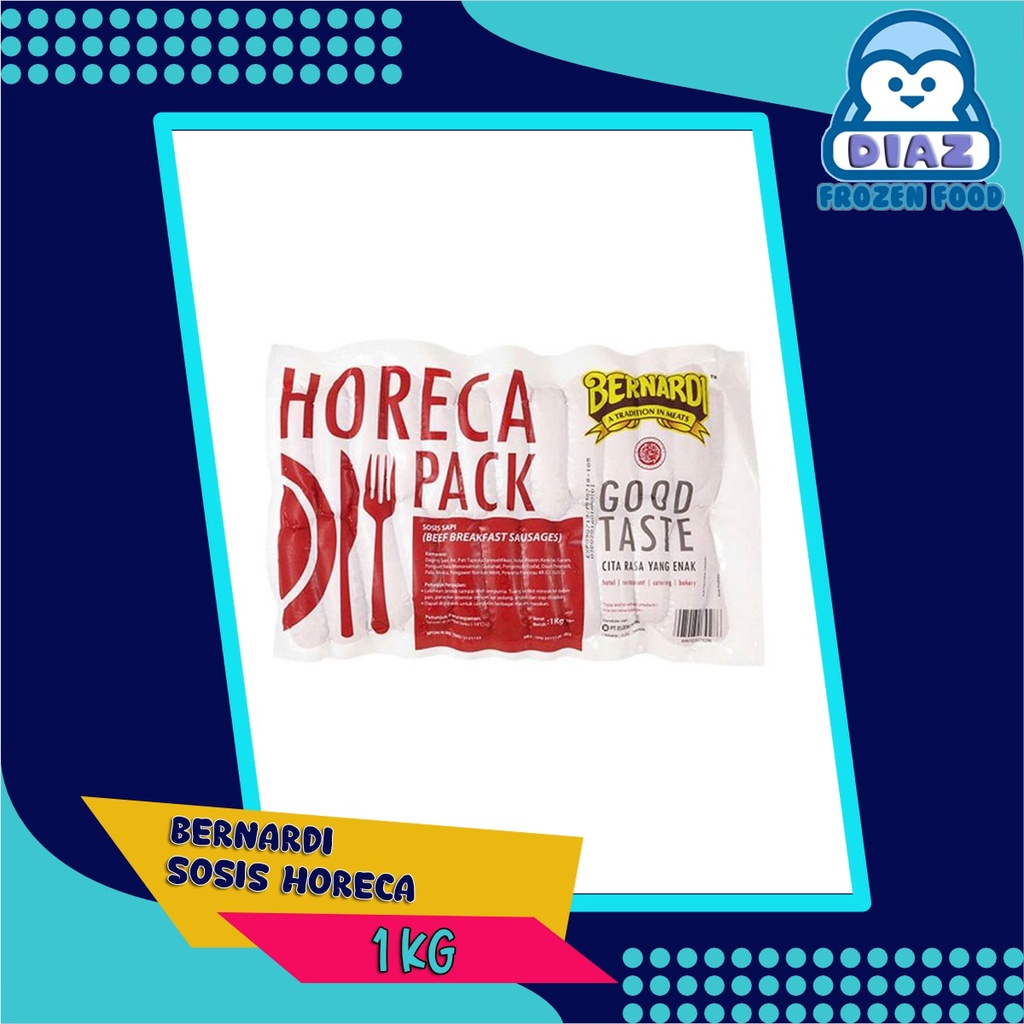 bernardi sosis horeca 1kg premium