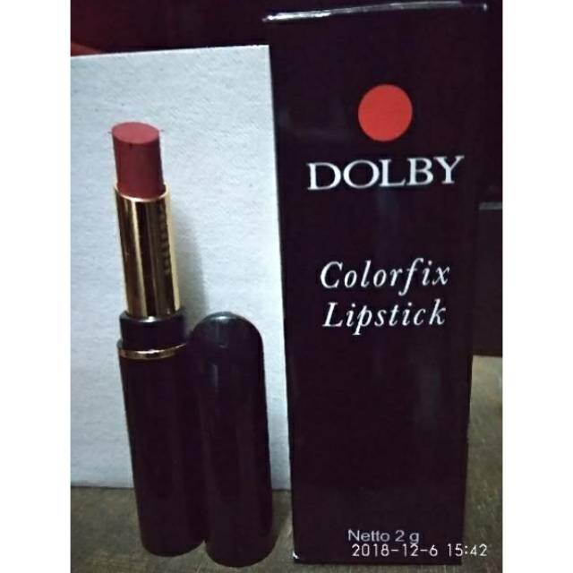 Lipstik Dolby color fix asli 12pc